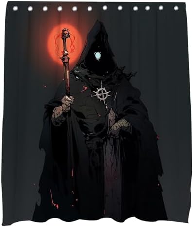 Funny Anime Black Magic Skeleton