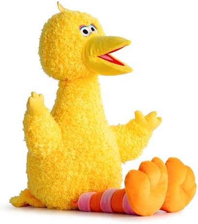 Jay Franco Sesame Street Big Bird Plush Pillow Buddy - Soft Cuddly