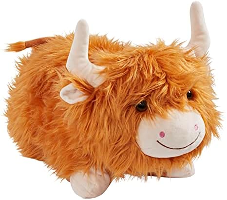 Pillow Pets 18 Highland Cow Stuffed Animal Plush Toy