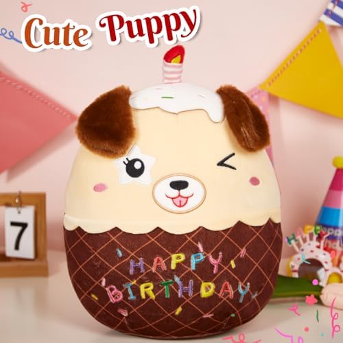 14 Birthday Dog Plush Pillow - CozyWorld