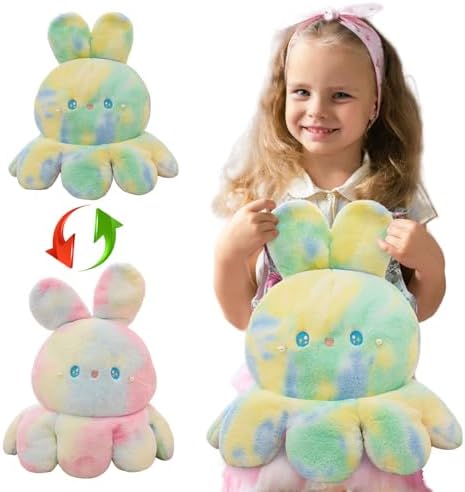 Octopus Rabbit Reversible Plushie