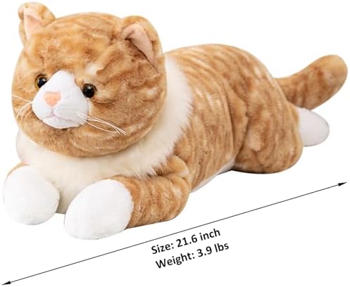 Adorably Padded Cat Weight Plush