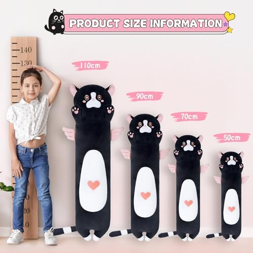 Adorable Giant Pink Cat Pillow