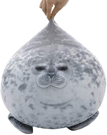 Chubby Blob Seal Plush Pillow