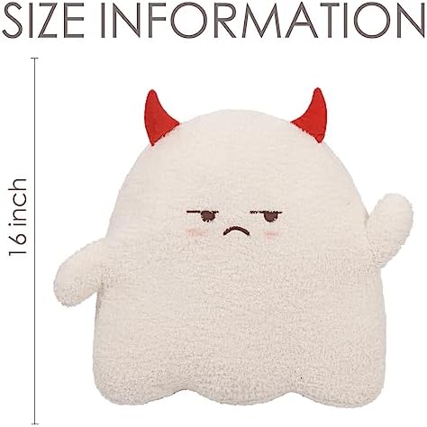 ARELUX Cute Ghost Plush Pillow