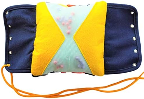 Vibrant Sensory Buckle Pillow for Kids