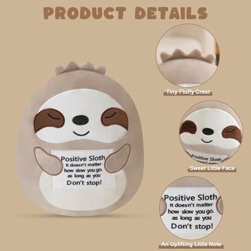 Sloth Plush Toy for Emotional Support and Comfort