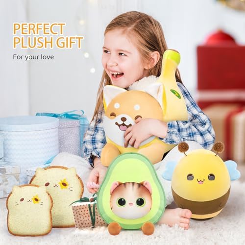 Caaaat Toast Bread Pillow