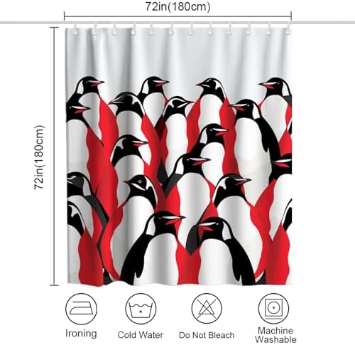 Cute Red Penguin for Kids