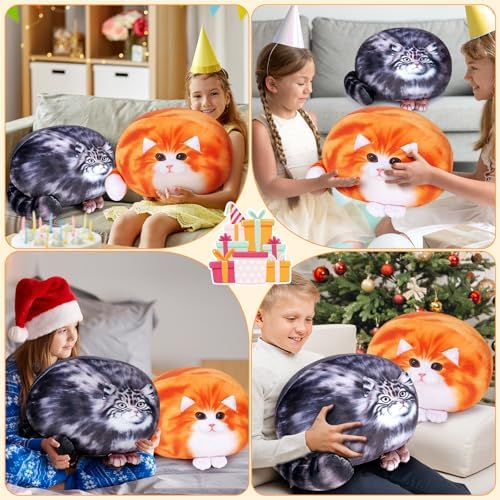 Achwishap Cat Plush Soft Tutus Sturdy Stuffed Animal for Kids Adults