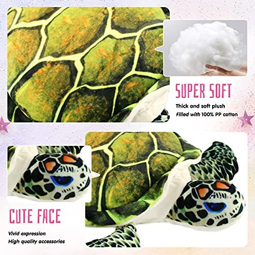 Adorable Realistic Stuffed Turtle for Kids