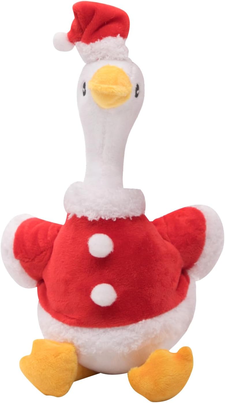 Cute Christmas Goose Plush Pillow Doll