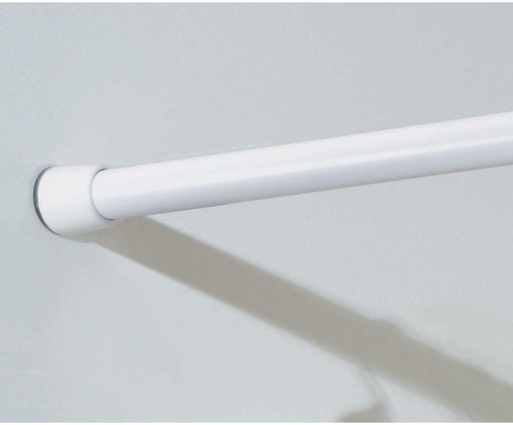 InterDesign iDesign Cameo Metal Expandable Constant Tension Shower Curtain Rod