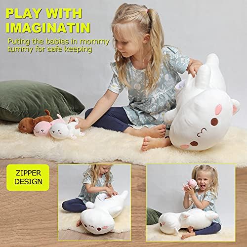 Onsoyours Cat Plush Mommy 197 In 4 Piece Set