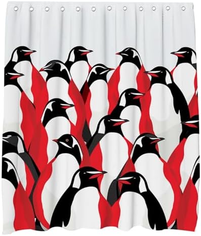 Cute Red Penguin for Kids