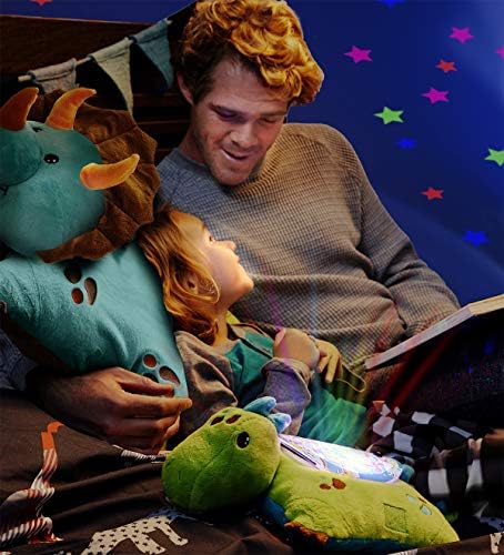 Pillow Pets Green Dinosaur Plush Night Light 1