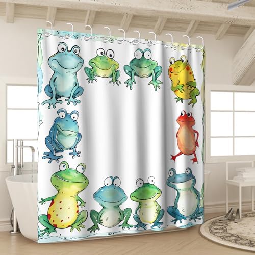 Cute Kids Boho Theme Shower Curtain Set