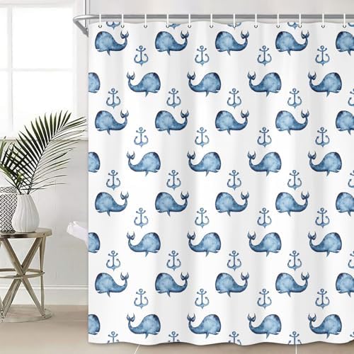 Wathon Nautical Shower curtain Set - 70X70 inches