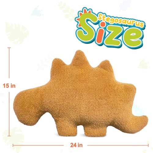 Stegosaurus Dino Nuggets Pillow