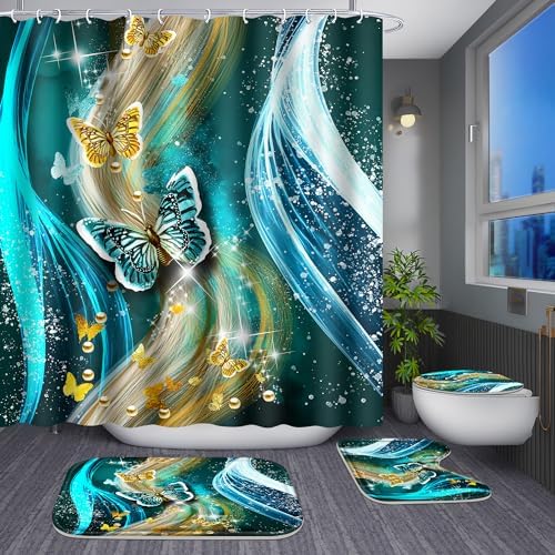 Poedist 4-Piece Bathroom Set - Perfect for Hygiene Style
