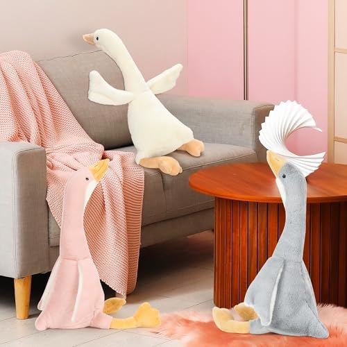 Swan Goose Stuffed Animal Set of 3