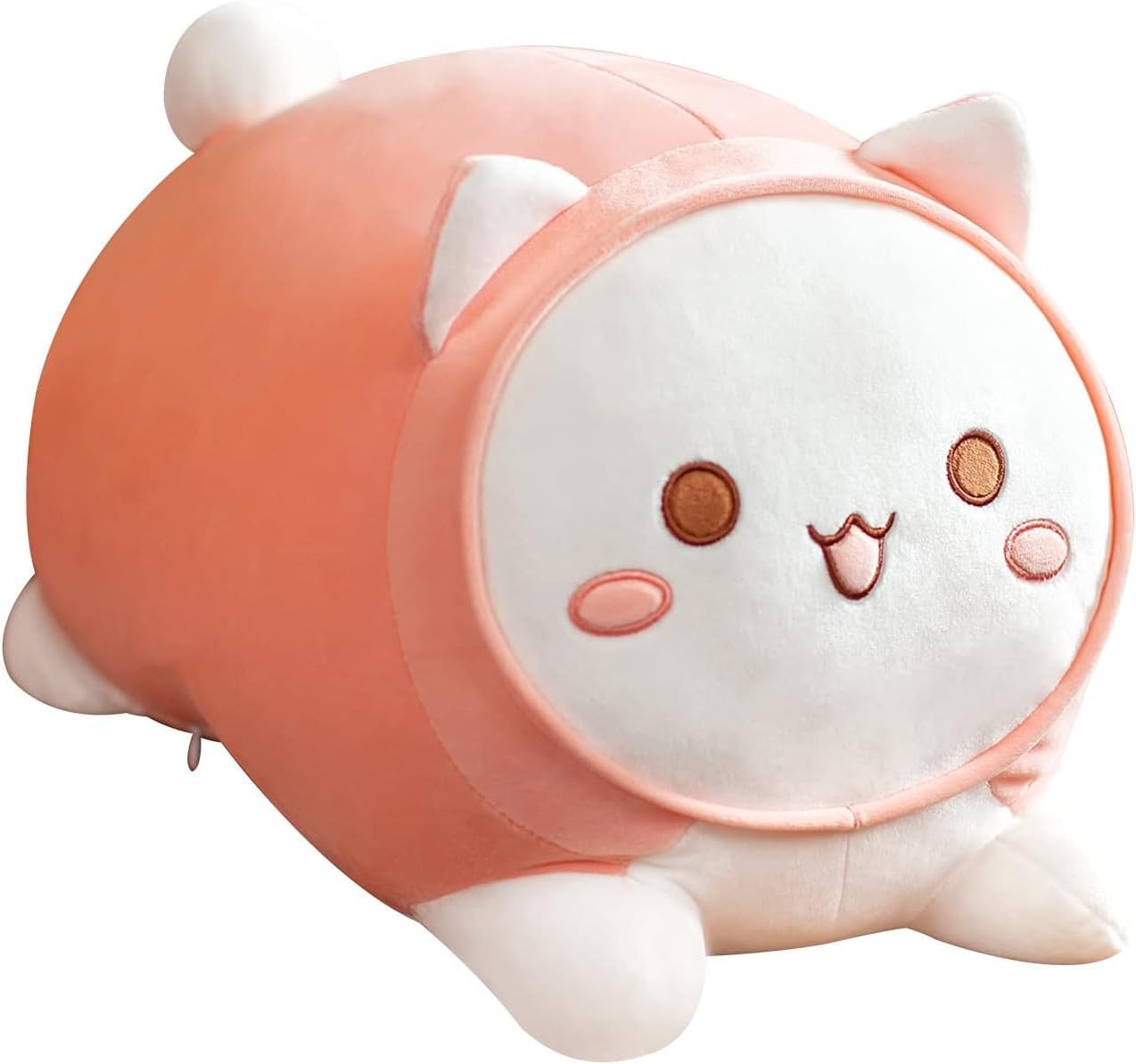Kawaii Cat Plush Pillow for Kids