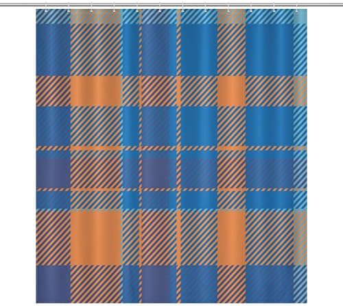 UanMere Buffalo Check Shower Curtain