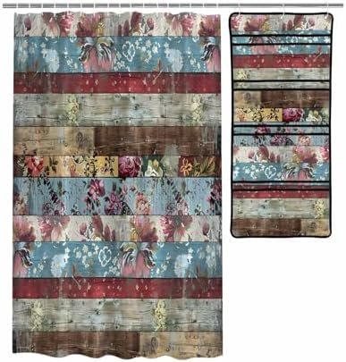 Waterproof Stylish Functional TocaHome rain-protected shower curtain sets