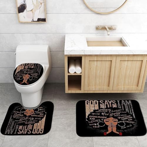Black Trackback bathroom set
