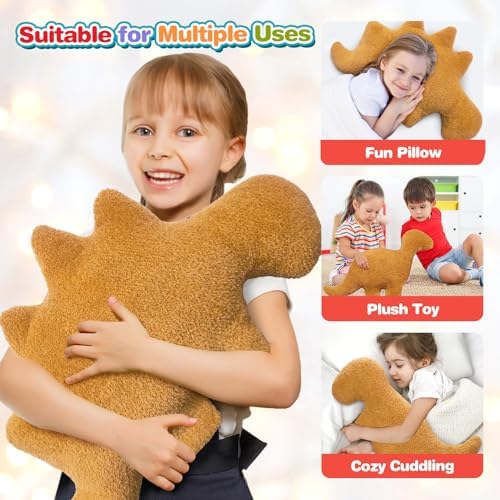 Stegosaurus Dino Nuggets Pillow