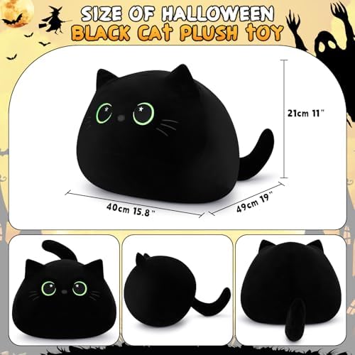 Giant Black Cat Plush Toy 19