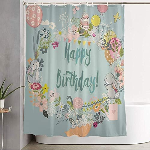 Funny Hare Shower curtain for Kids