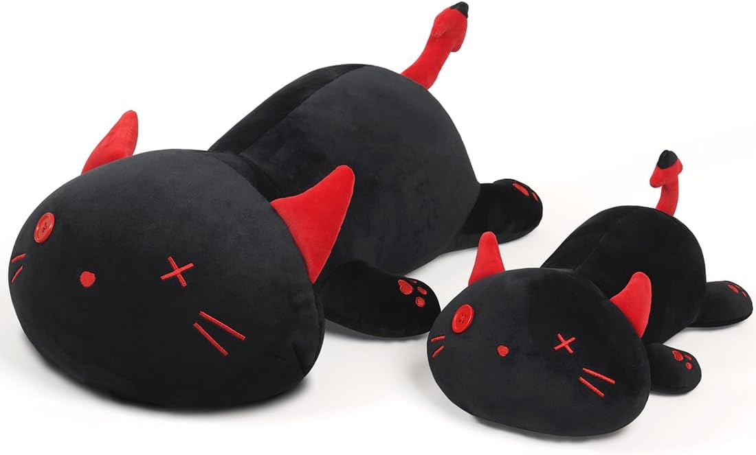 Cute Plush Demon Pillow Perfect for Kids Adults