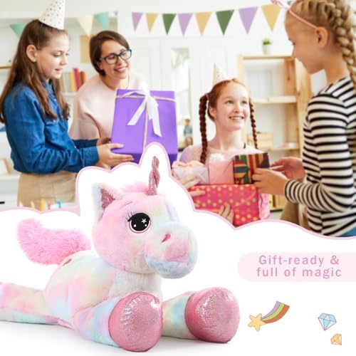 Sparkling Unicorn Plush Toy