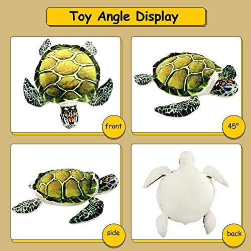 Adorable Realistic Stuffed Turtle for Kids