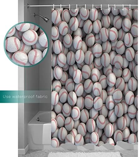 sporty 48x72 shower curtain