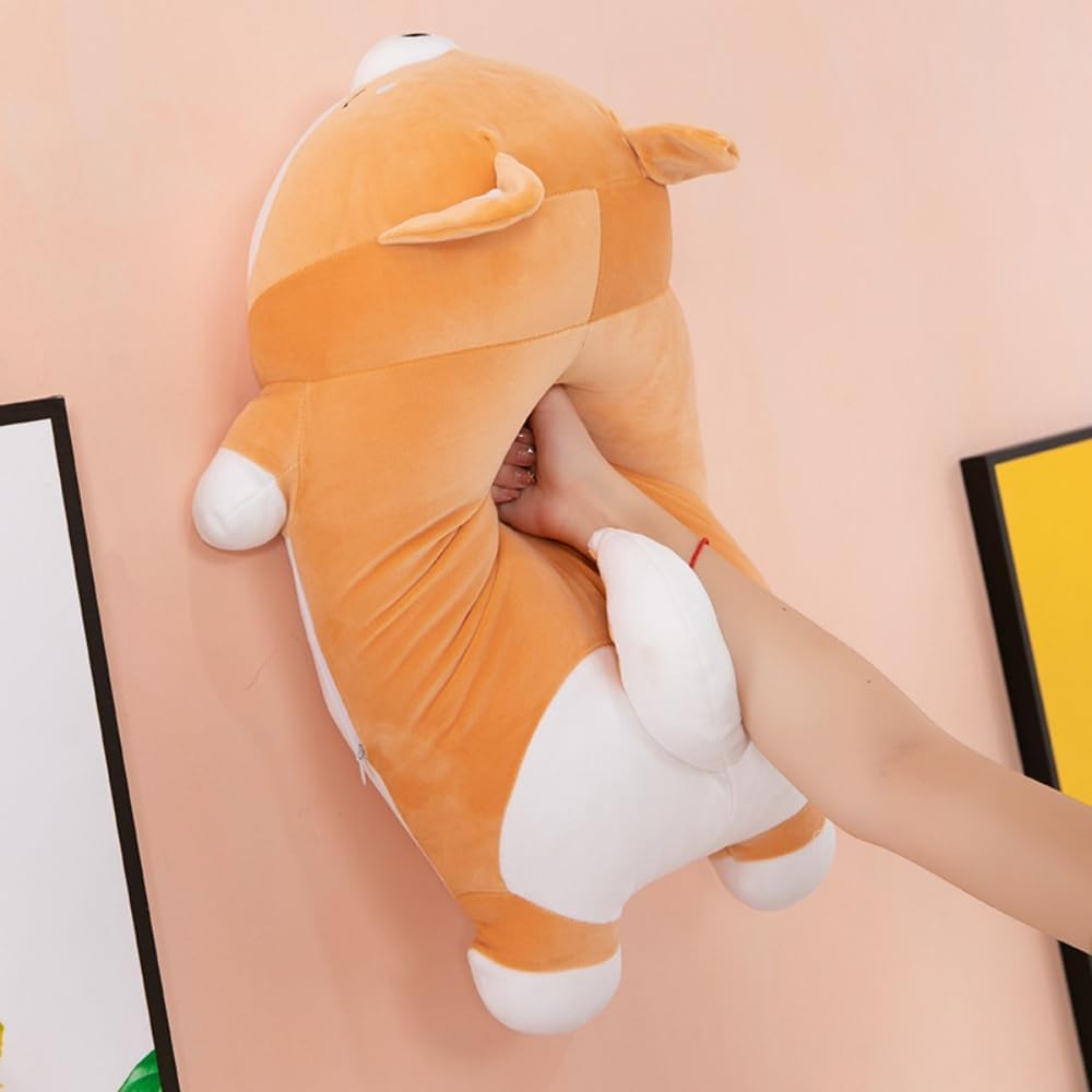 Chubby Plush Shiba Inu Pillow Toy for Kids and Girls