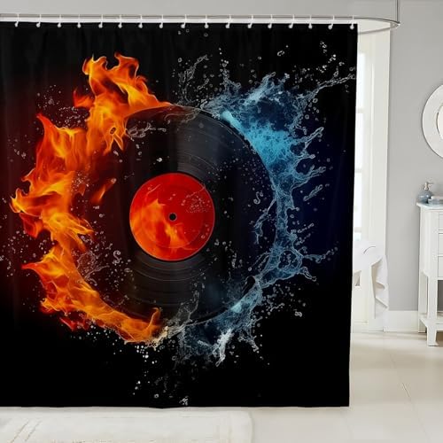 Unique Turntable Bath Curtain 78 L x 72 W Ejeloiu
