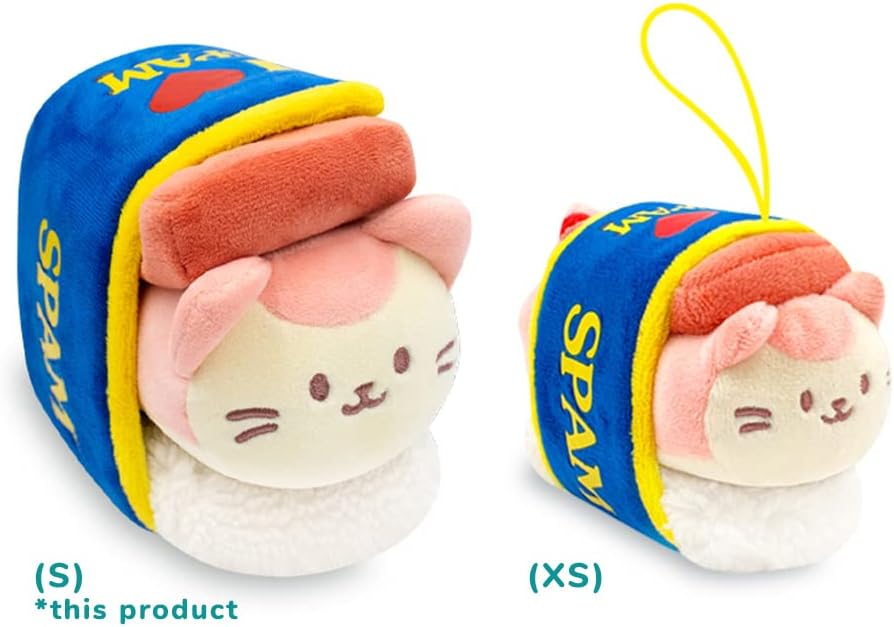 Anirollz Stuffed Animal Plush Toy - 6 Kittyroll with SPAM Musubi Blanket