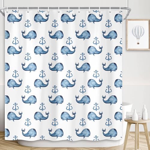 Wathon Nautical Shower curtain Set - 70X70 inches