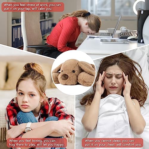 Relaxing Stuffed Dog for Anxiety