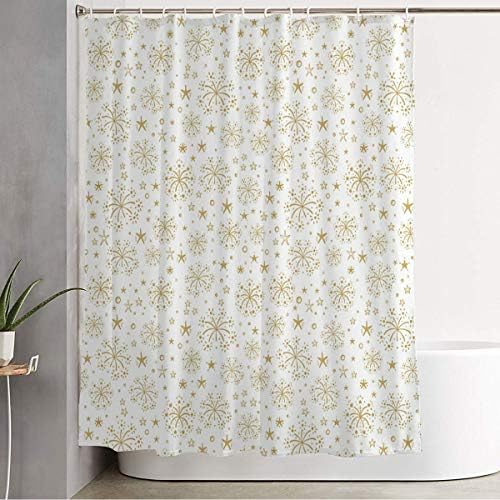 Lush Shower Curtain Holiday Party Abstract Design