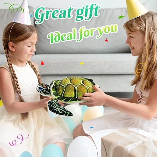 Adorable Realistic Stuffed Turtle for Kids