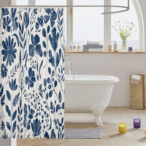 Feelyou Beautiful Floral Design 72x72 shower curtain