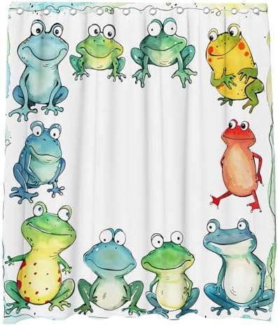 Cute Kids Boho Theme Shower Curtain Set