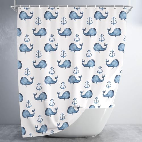 Wathon Nautical Shower curtain Set - 70X70 inches