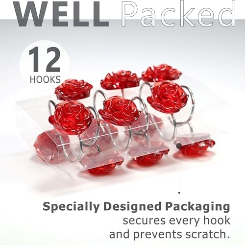 PopKozzi Red Rose Timeless Glittering Showers