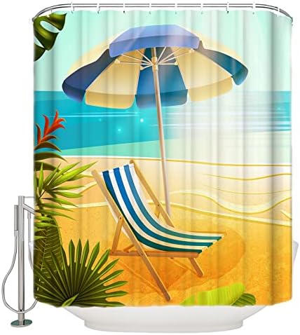 Versatile Water-resistant Bath Curtain Set
