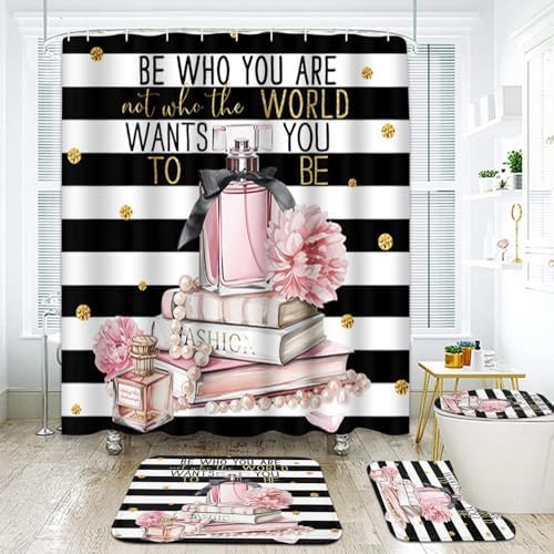 Arttown Pink Bathroom Set Peaceful Wash with Style