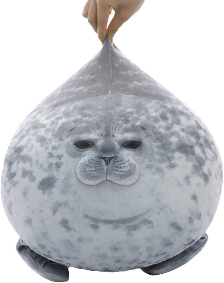 Chubby Blob Seal Plush Pillow